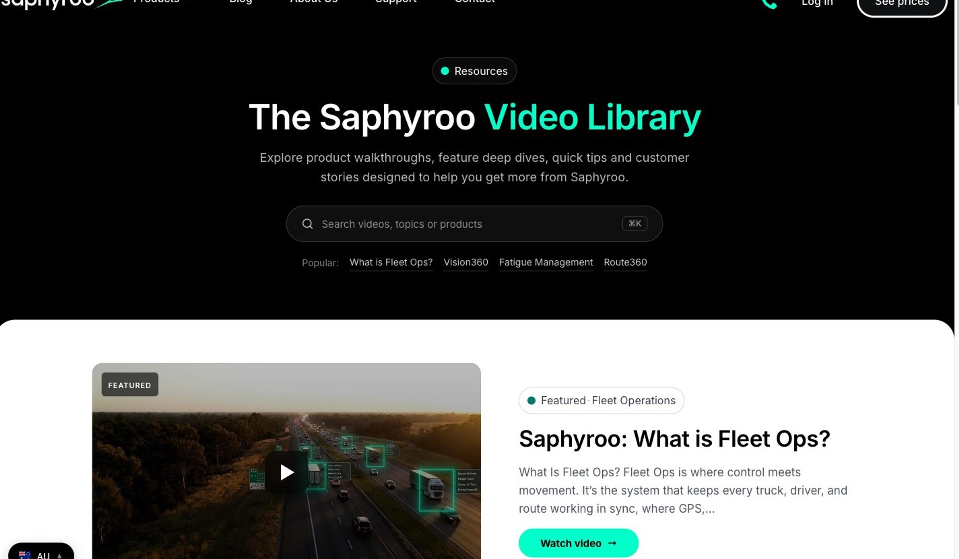 The Saphyroo Video Library