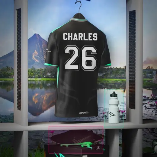 Charles's Saphyroo jersey, number 26